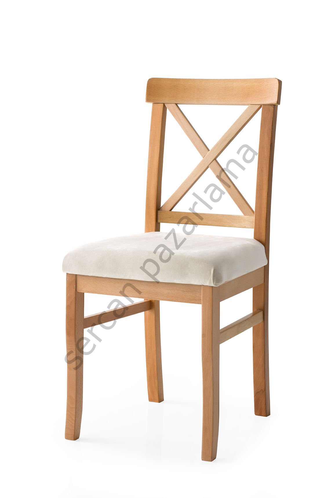 2052 - Alaçatı Sandalye - Naturel/Krem