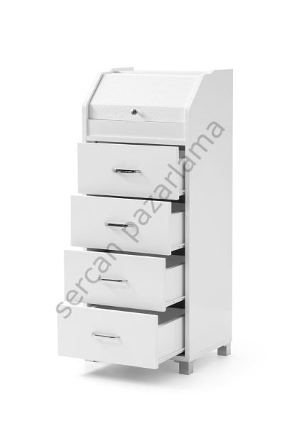 3002 - Ekmeklik Çekmeceli - Beyaz