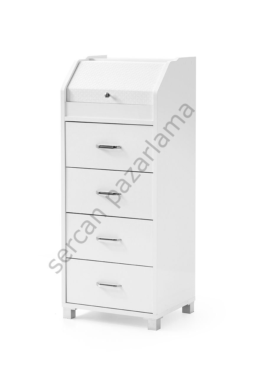 3002 - Ekmeklik Çekmeceli - Beyaz