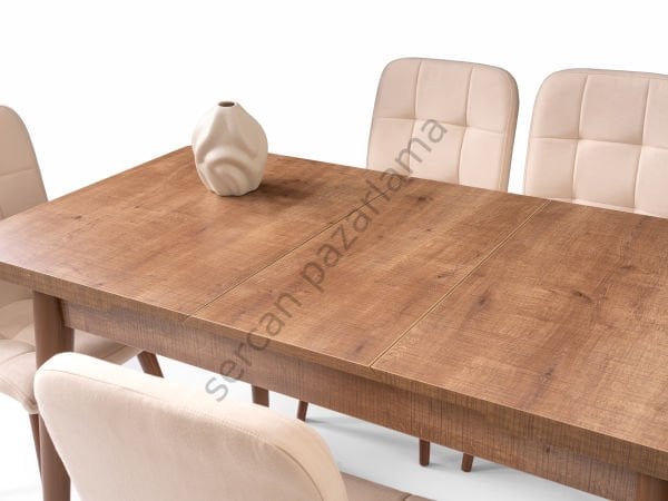 1311-2065 - Nisa Masa Sandalye Takımı - Ceviz