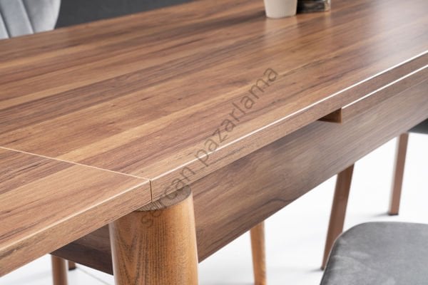 1165-2312 - Cunda Masa Sandalye Takımı - Ceviz