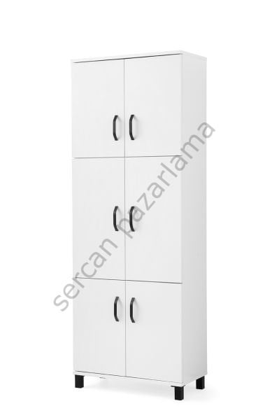 3158 - Melodi Çok Amaçlı Dolap - Beyaz