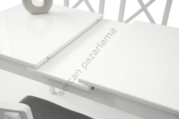 1267-2051 - Göksu Masa Sandalye Takımı - Beyaz