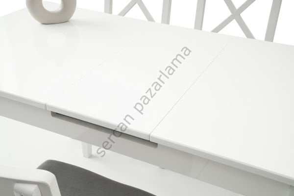 1267-2051 - Göksu Masa Sandalye Takımı - Beyaz