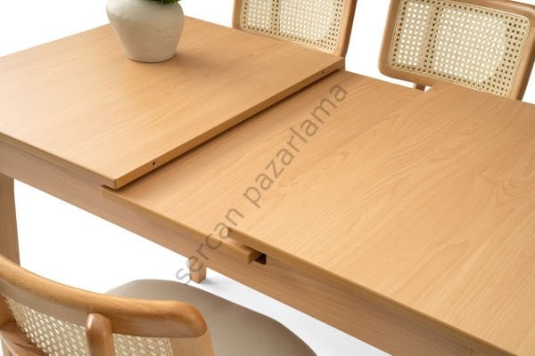 1269-2031 - Göksu Masa Sandalye Takımı - Kayın/Naturel