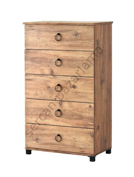 3333 - Yüksek Şifoniyer - Çam