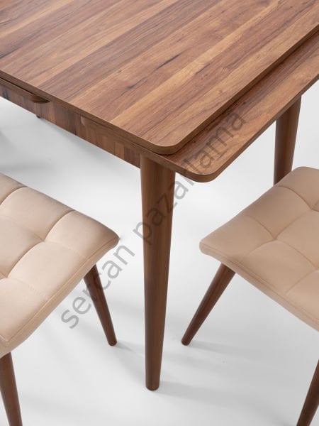 1583-2065 - Ece Masa Sandalye Takımı - Ceviz