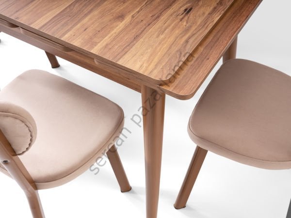 1573-2312 - Rüzgar Masa Sandalye Takımı - Ceviz