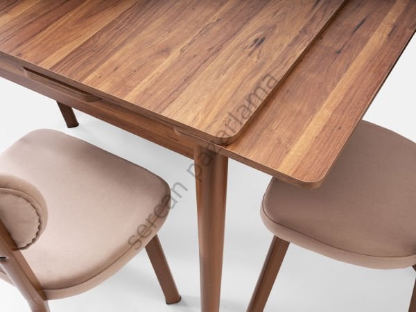 1573-2312 - Rüzgar Masa Sandalye Takımı - Ceviz