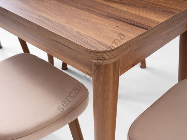 1334-2312 - Rüya Masa Sandalye Takımı - Ceviz