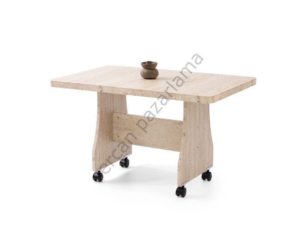 4485 - Derya Orta Sehpa - Traverten