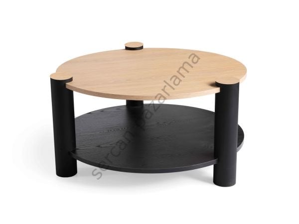 4512 - Serra Orta Sehpa - Kayın/Senkron Siyah