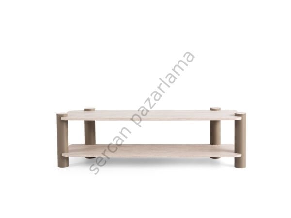 3575 - Serra Tv Ünitesi - Traverten/Cappucino