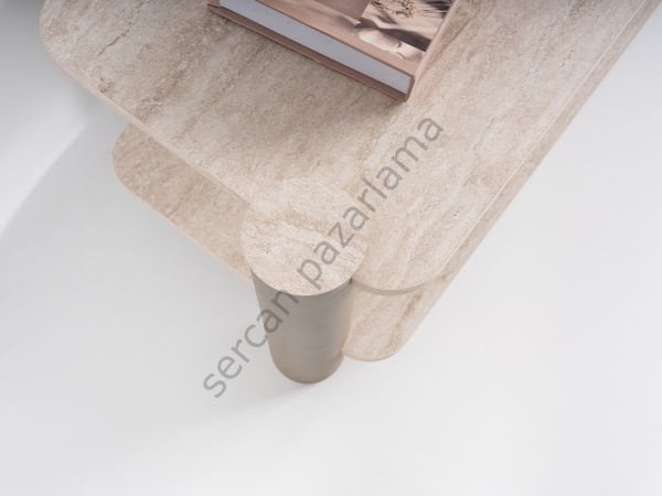 3575 - Serra Tv Ünitesi - Traverten/Cappucino