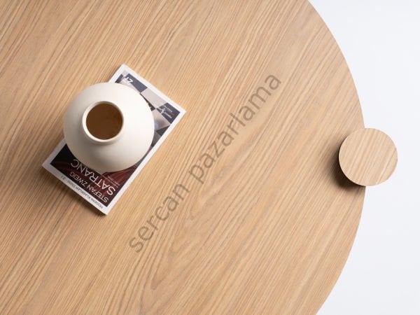 3572-4512 - Serra Tv Ünitesi & Orta Sehpa Seti - Klimt/Senkron Siyah