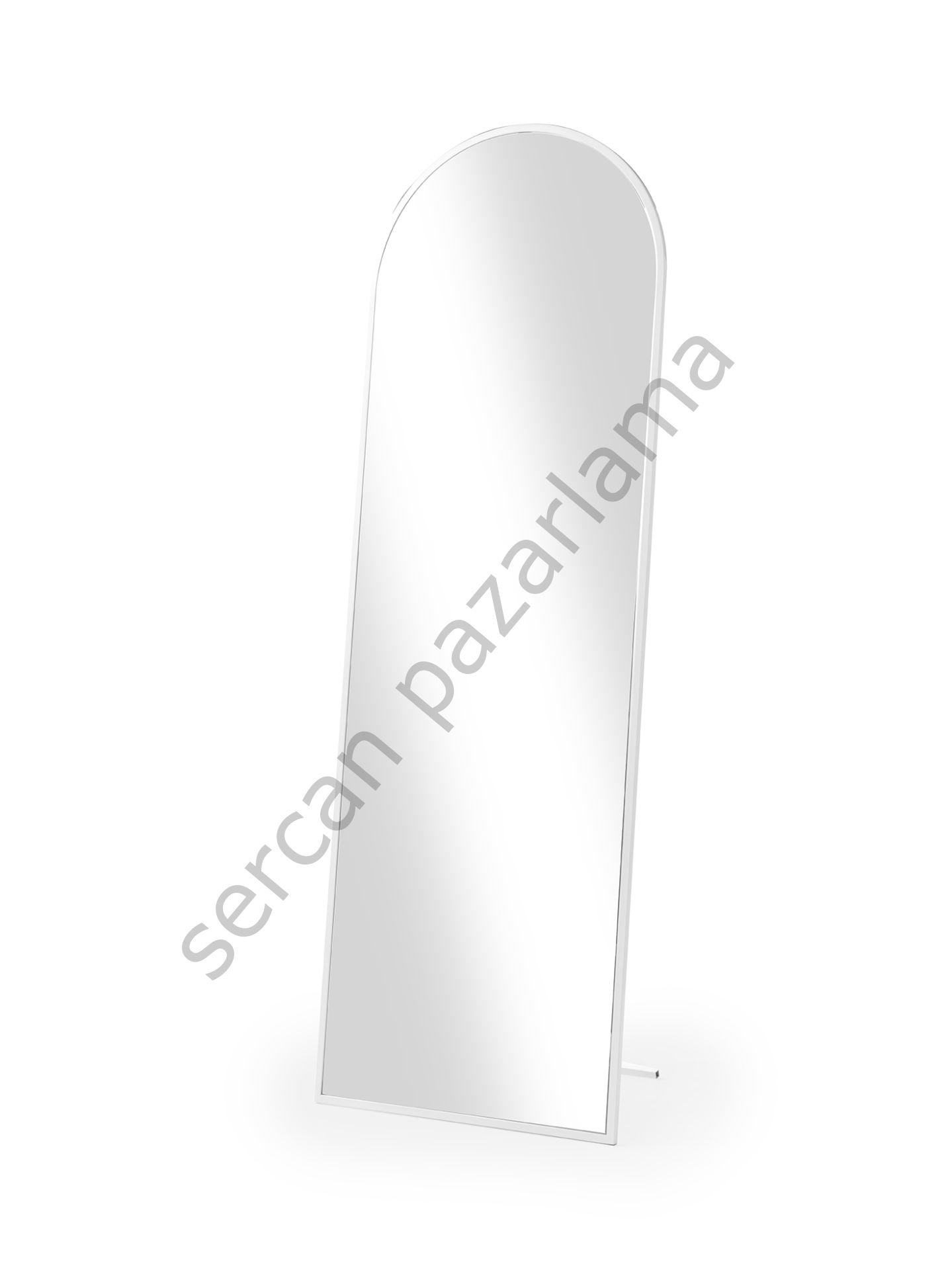 4375 - Boy Aynası - Beyaz