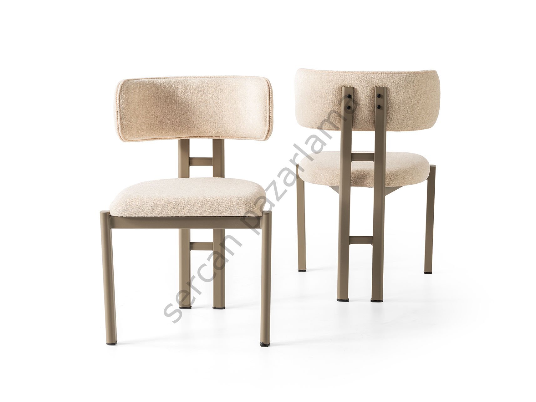 2273 - Turna Sandalye - Cappucino/Krem