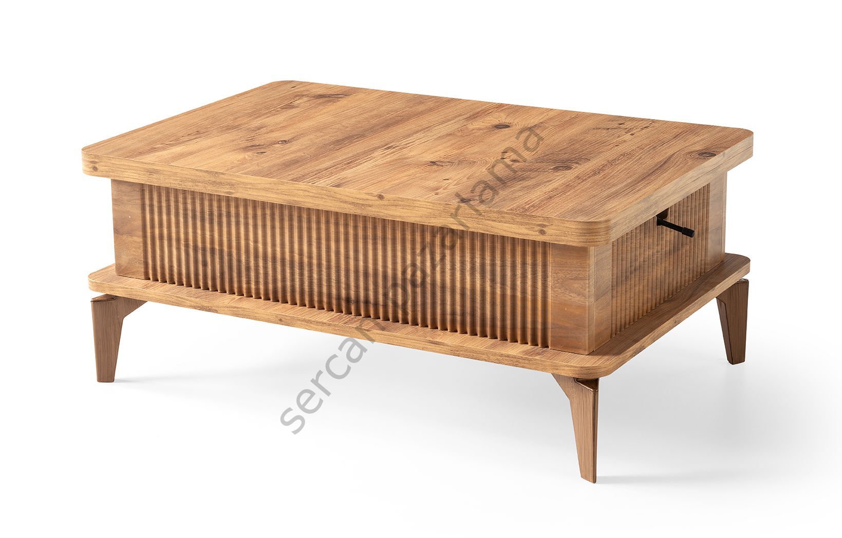 7245 - Çizgi Akıllı Sehpa - Çam