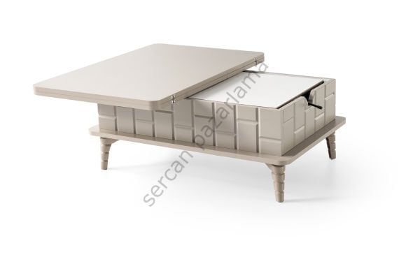 7303 - Nergis Akıllı Sehpa - Cappucino