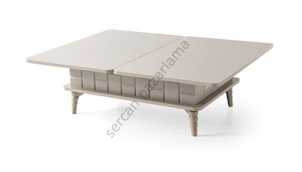 7303 - Nergis Akıllı Sehpa - Cappucino