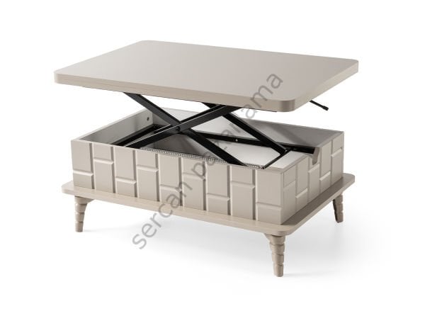 7303 - Nergis Akıllı Sehpa - Cappucino