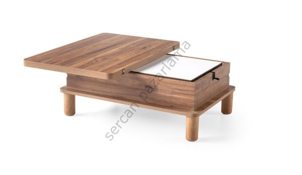 7263 - Lotus Akıllı Sehpa - Ceviz