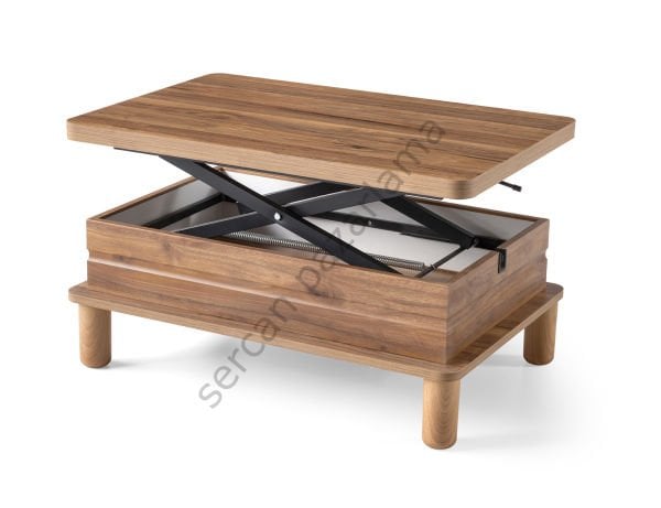 7263 - Lotus Akıllı Sehpa - Ceviz