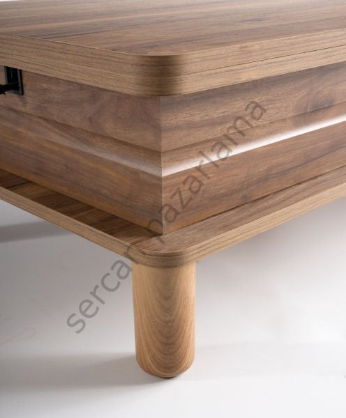 7263 - Lotus Akıllı Sehpa - Ceviz