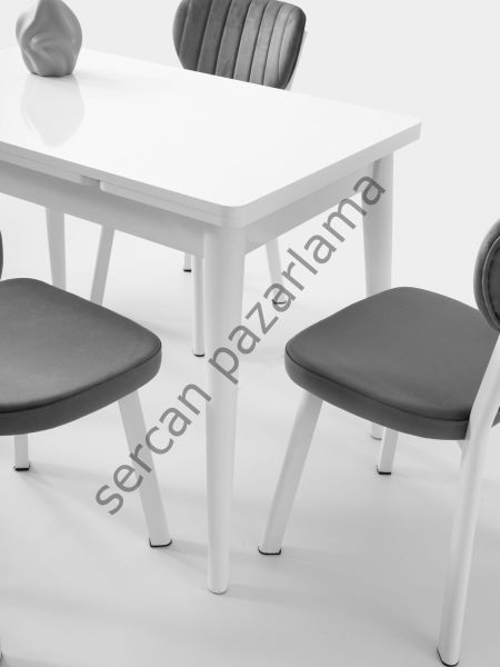 1582 - Ece Masa 70x110 - Beyaz