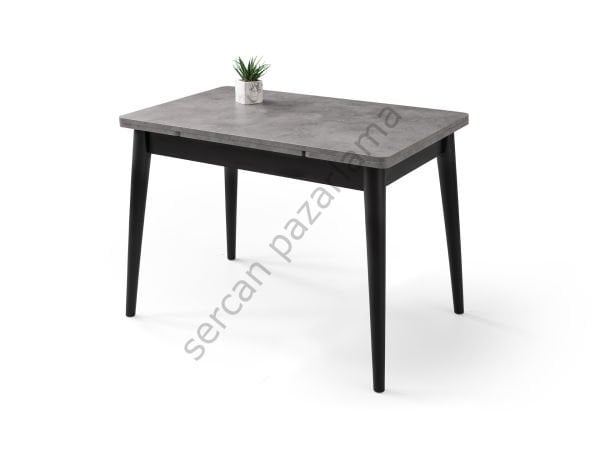 1585 - Ece Masa 70x110 - Gri/Siyah