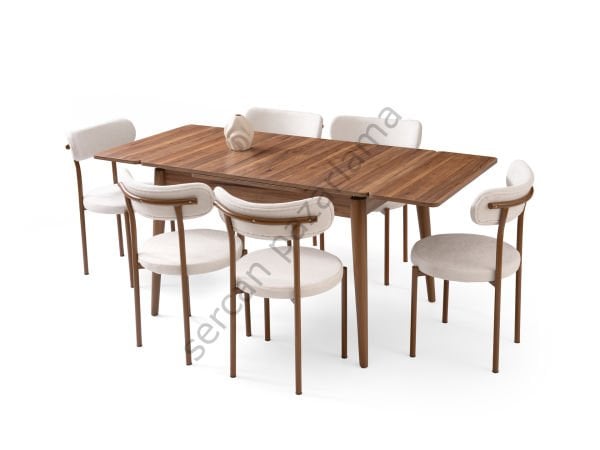 1593 - Burgaz Masa 80x120 - Ceviz