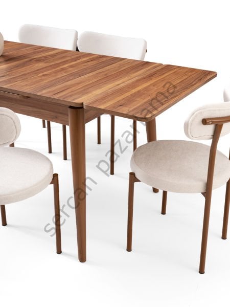 1593 - Burgaz Masa 80x120 - Ceviz