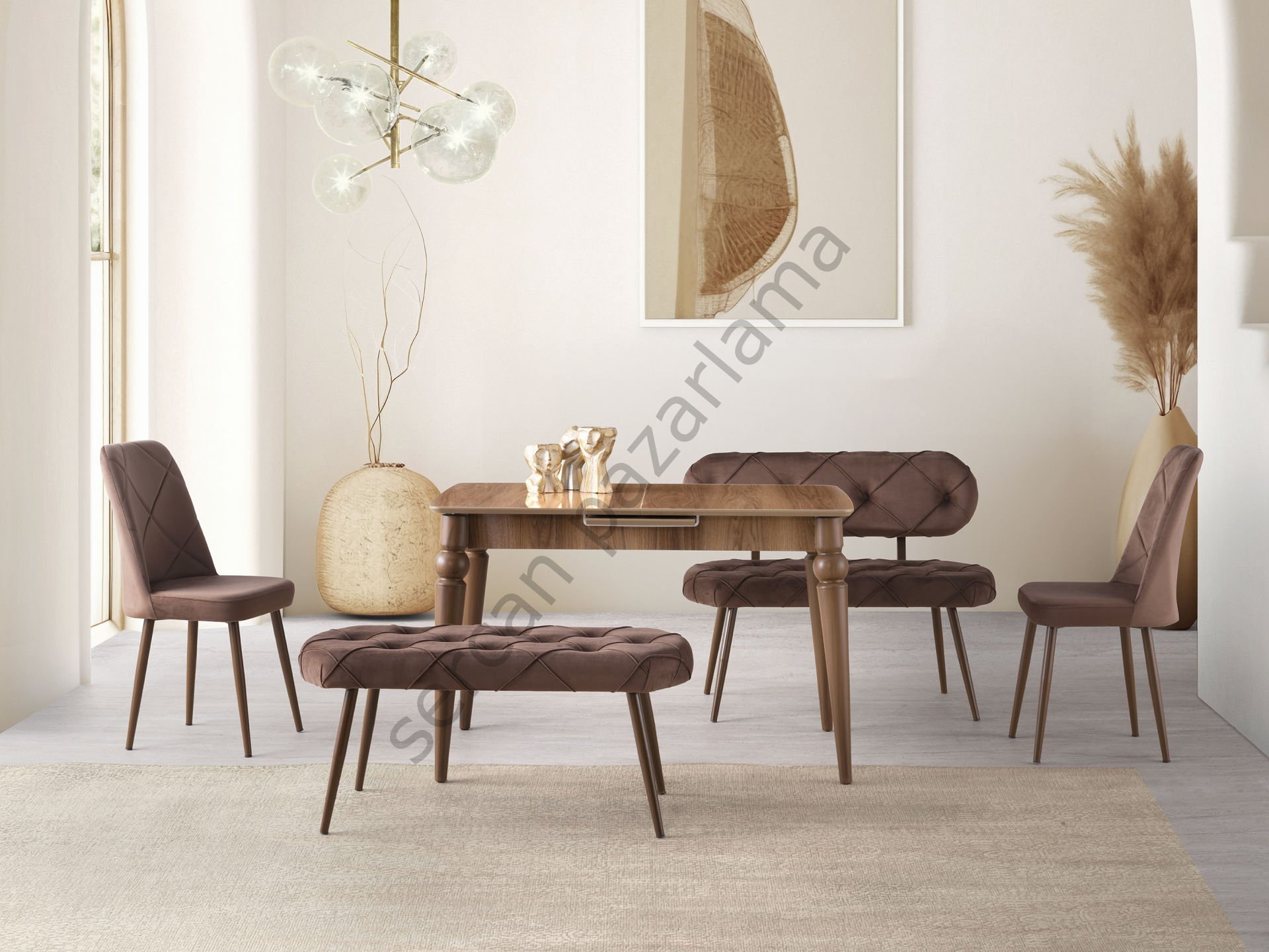 1126 - Trend Masa 80x120 - Ceviz