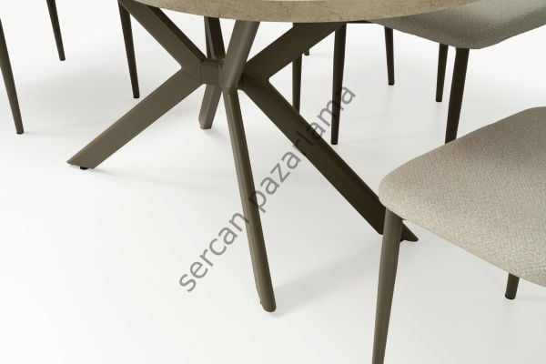 1185 - Mira Masa 90x160 - Traverten/Cappucino