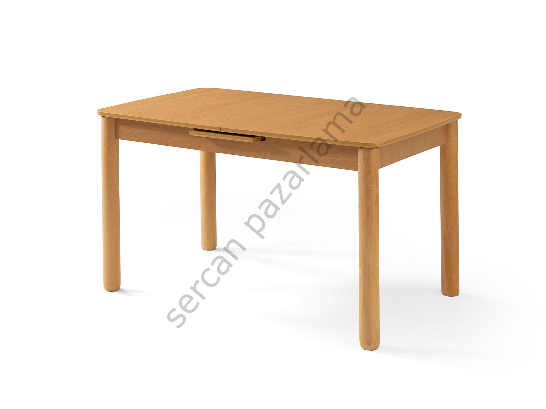 1243 - Safir Masa 80x130 - Kayın/Naturel