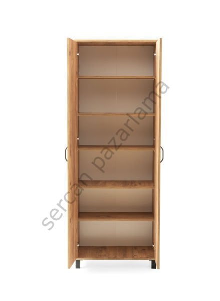 3163 - Çok Amaçlı Boy Dolap - Çam