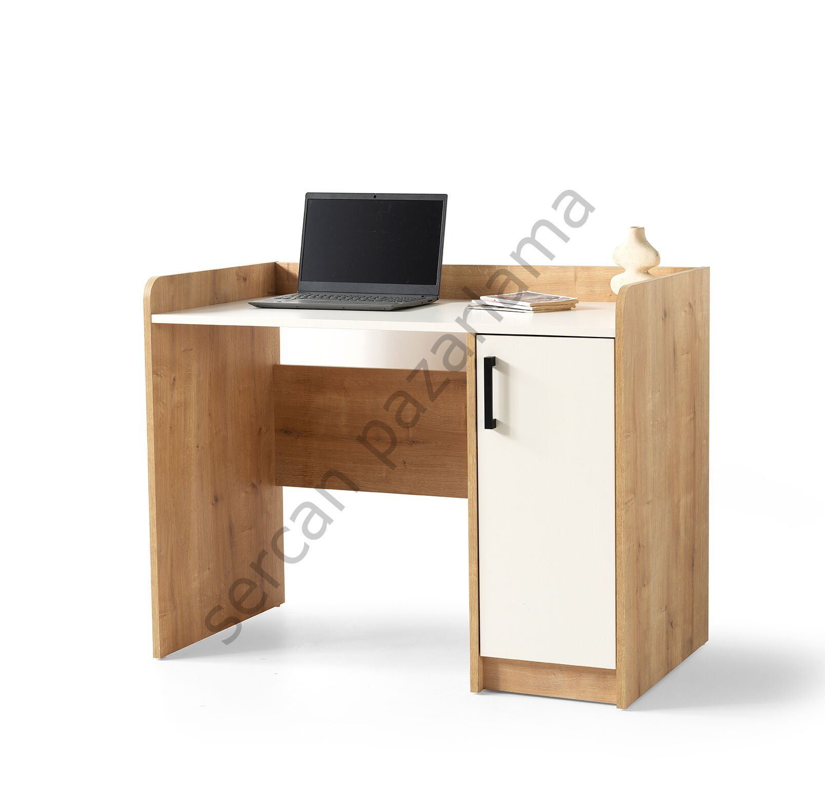 3265 - Zen Çalışma Masası - Ekru/Meşe