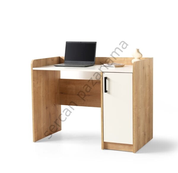 3265 - Zen Çalışma Masası - Ekru/Meşe