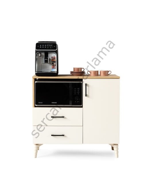 3425 - Gül Kahve Köşesi - Meşe/Ekru