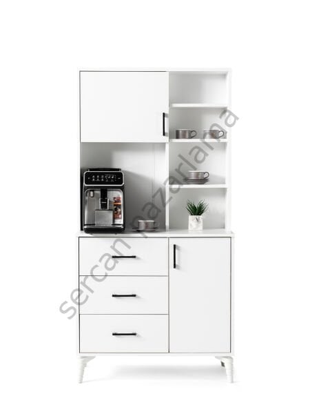 3422 - Açelya Kahve Köşesi - Beyaz