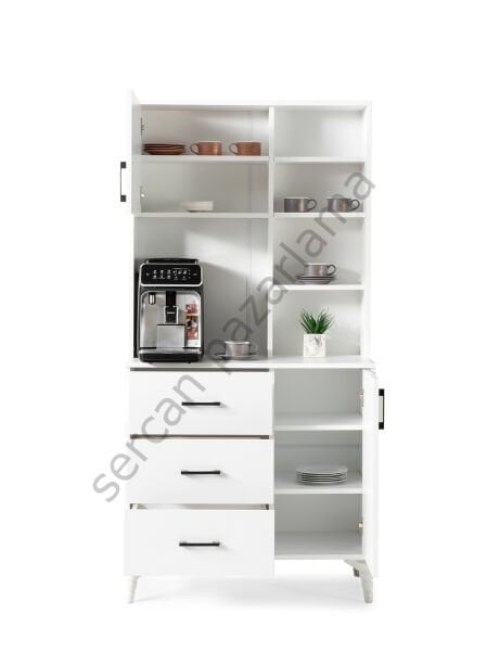 3422 - Açelya Kahve Köşesi - Beyaz