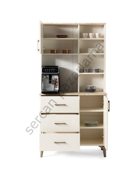 3421 - Açelya Kahve Köşesi - Ekru/Traverten