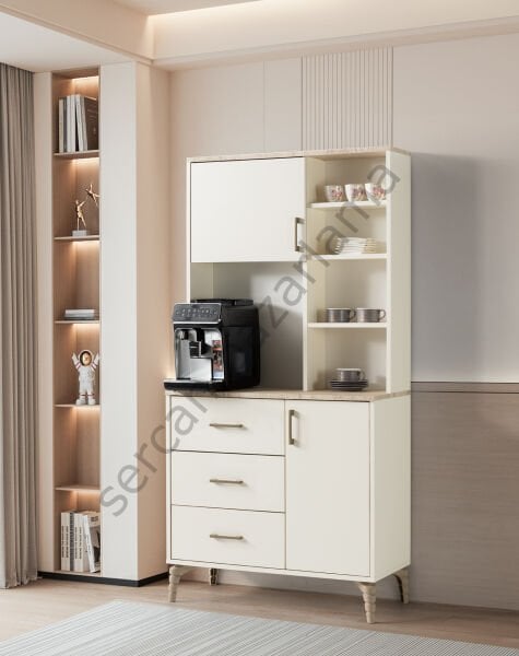 3421 - Açelya Kahve Köşesi - Ekru/Traverten