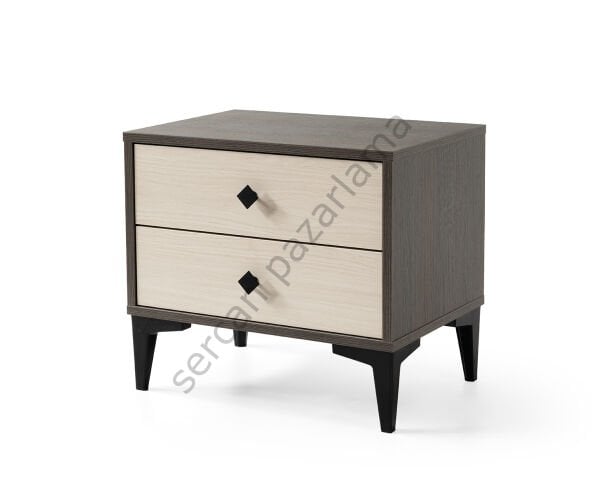 3441 - Mira Komodin - Antrasit Meşe/Monet