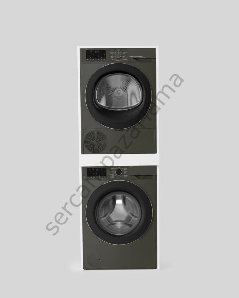 3181 - Çamaşır + Kurutma Makinesi Dolabı - Beyaz