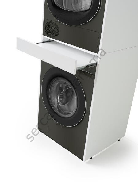 3181 - Çamaşır + Kurutma Makinesi Dolabı - Beyaz