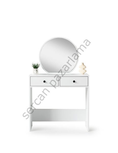 3378 - Rüya Makyaj Masası Ana Blok - Beyaz