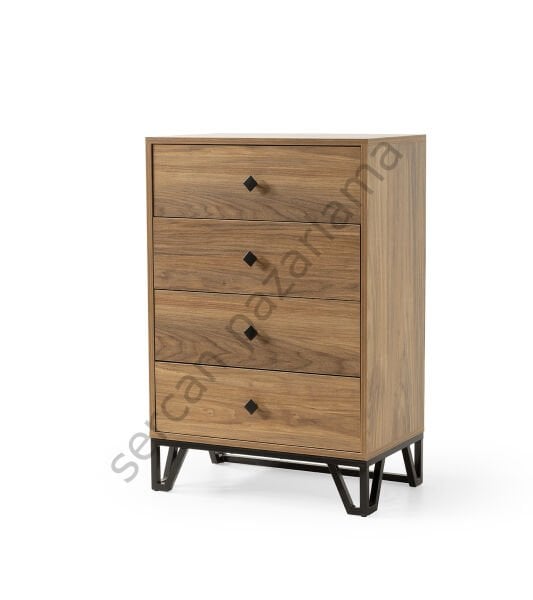 3317 - Luna Şifoniyer - Ceviz