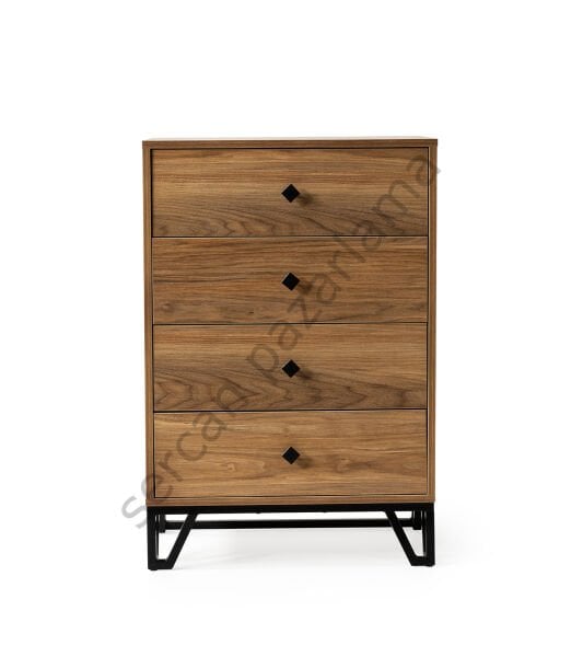 3317 - Luna Şifoniyer - Ceviz