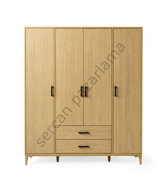 3754 - Nova Dört Kapaklı Dolap - Klimt